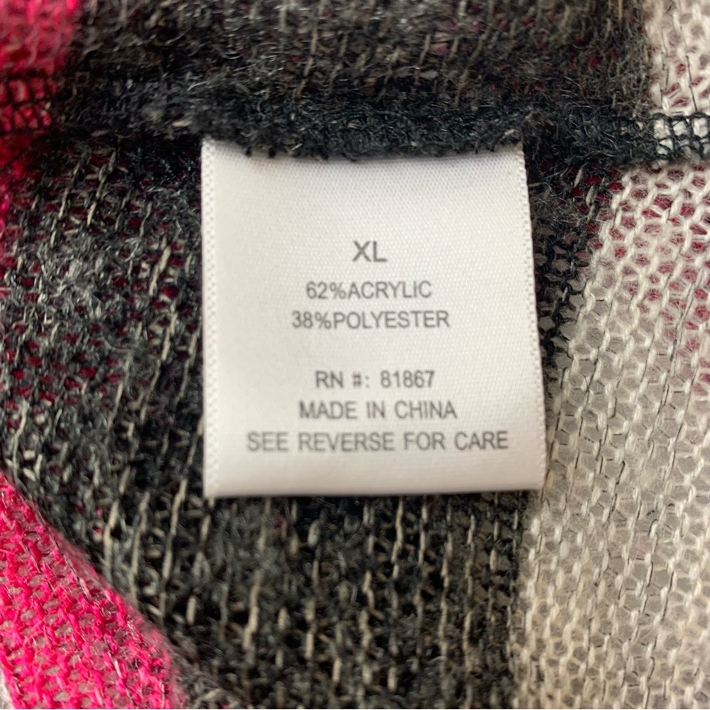 Olivia Sky Stripe Pink Black Gray Lightweight Swe… - image 4